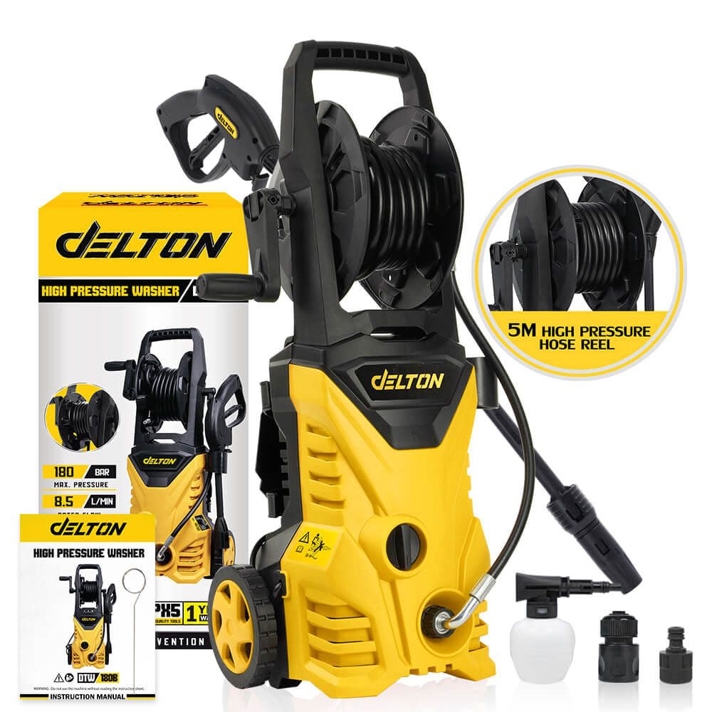 เครื่องฉีดน้ำแรงดันสูง DELTON รุ่น TMW-180B 180 บาร์ 2600 วัตต์_9
